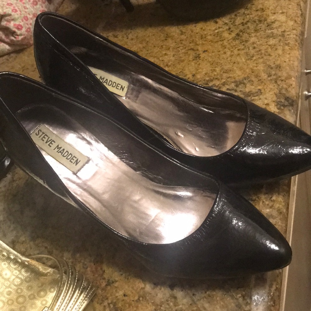 black pumps steve madden